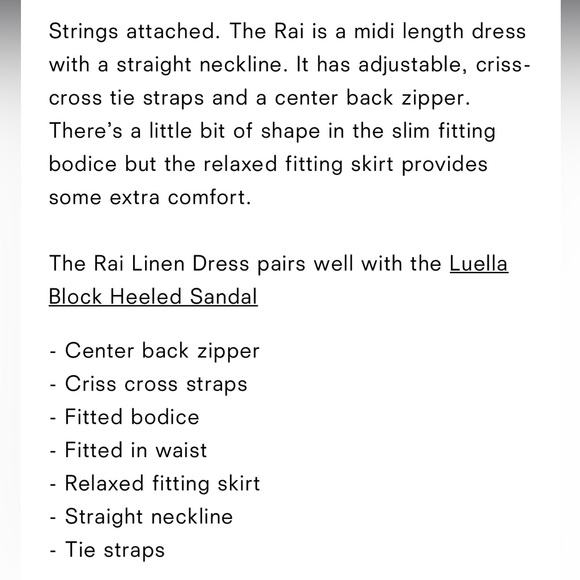 Reformation Rai dress - white linen - NWT - 10 - Picture 6 of 8